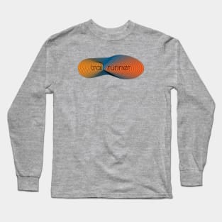 Trail Runner - Orange/Blue Long Sleeve T-Shirt